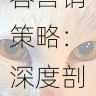 微密圈私密内容营销策略:深度剖析,微秘密圈安全吗