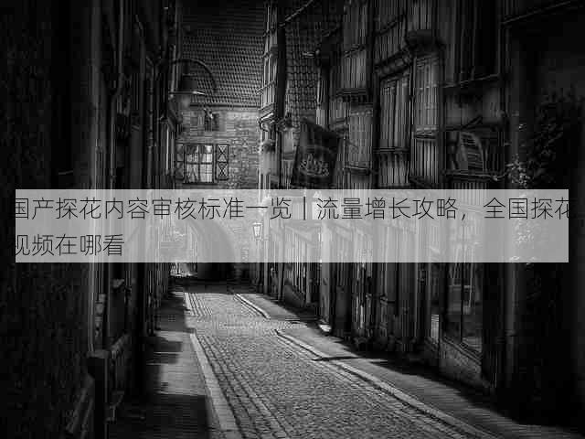 国产探花内容审核标准一览|流量增长攻略,全国探花视频在哪看