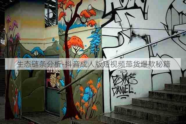 生态链条分析-抖音成人版短视频带货爆款秘籍